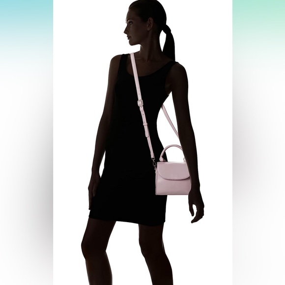 The Drop Diana Top Handle Crossbody Bag in Lavendula - Picture 6 of 8